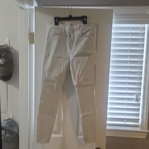 Frame Denim White Jeans